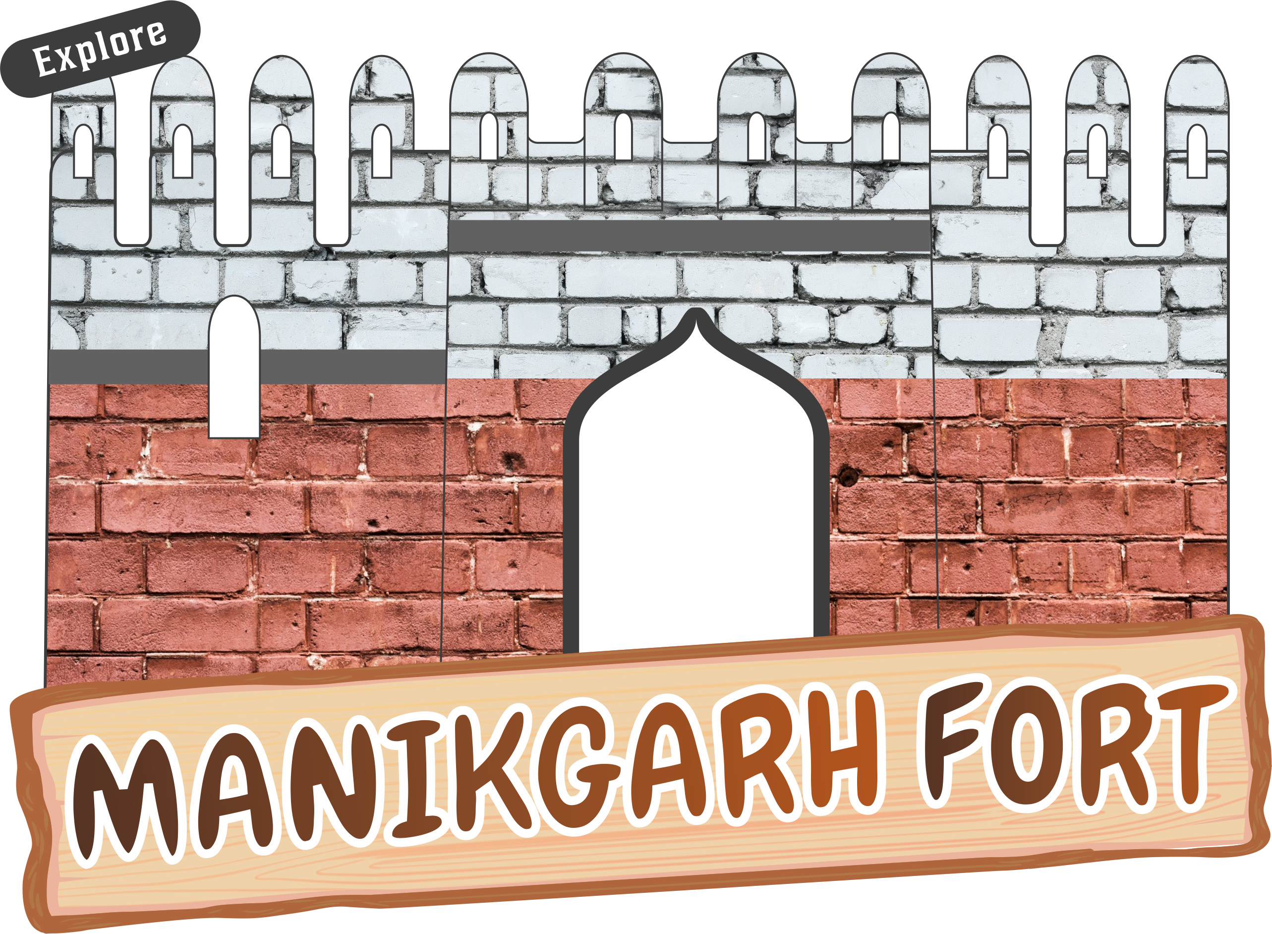 Manikgarh Fort Logo